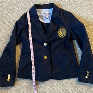 Kids Hogwarts navy blazer